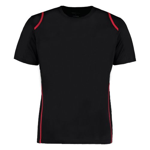 Gamegear Gamegear Cooltex T-Shirt Short Sleeve (Regular Fit) Black/Red
