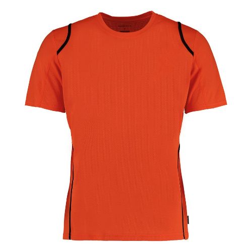 GameGear Gamegear Cooltex T-Shirt Short Sleeve (Regular Fit) Fluorescent Orange/Black