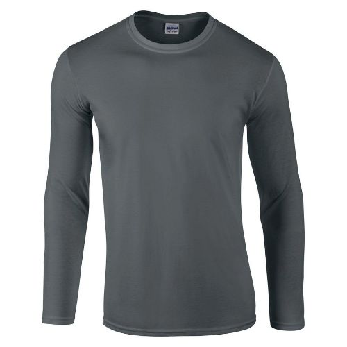 Gildan Softstyle Long Sleeve T-Shirt Charcoal