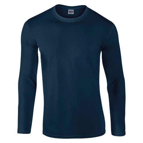 Gildan Softstyle Long Sleeve T-Shirt Navy