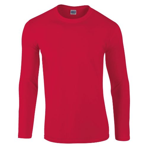 Gildan Softstyle Long Sleeve T-Shirt Red