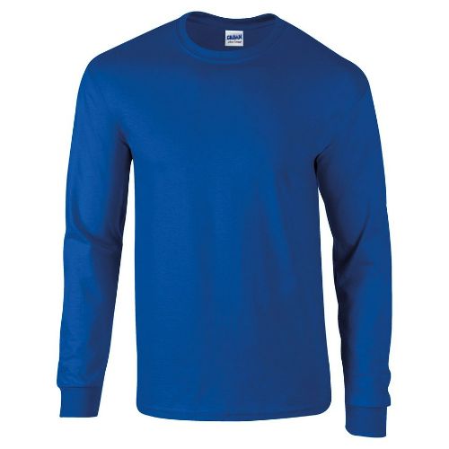 Gildan Ultra Cotton Adult Long Sleeve T-Shirt Royal