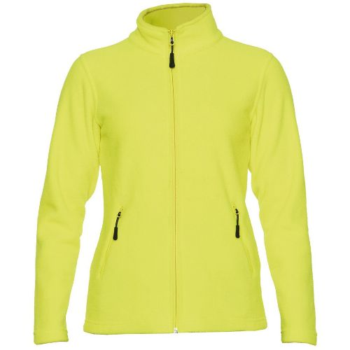 Gildan Women's Hammer Microfleece Jacket Safety Green