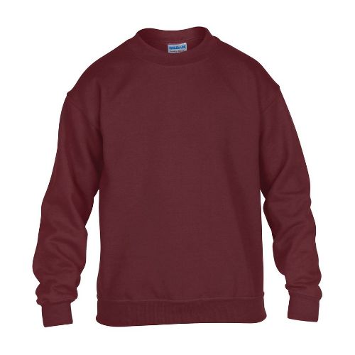 Gildan Heavy Blend Youth Crew Neck Sweatshirt Maroon