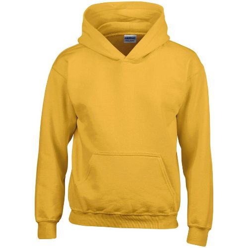 Gildan Heavy Blend Youth Hooded Sweatshirt Gold