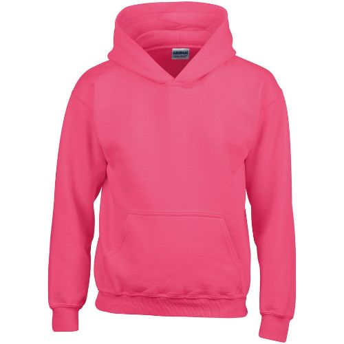 Gildan Heavy Blend Youth Hooded Sweatshirt Heliconia