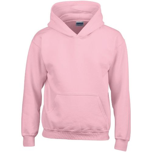 Gildan Heavy Blend Youth Hooded Sweatshirt Light Pink