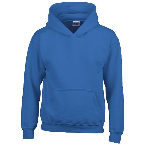 Gildan Heavy Blend Youth Hooded Sweatshirt Royal