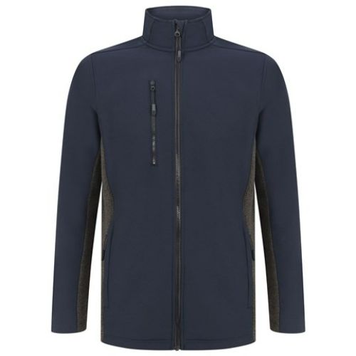 Henbury Softshell Jacket Navy/ Charcoal