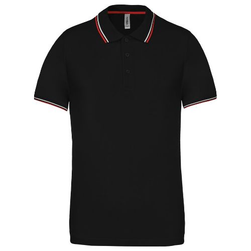 Kariban Short Sleeve Polo Shirt Black