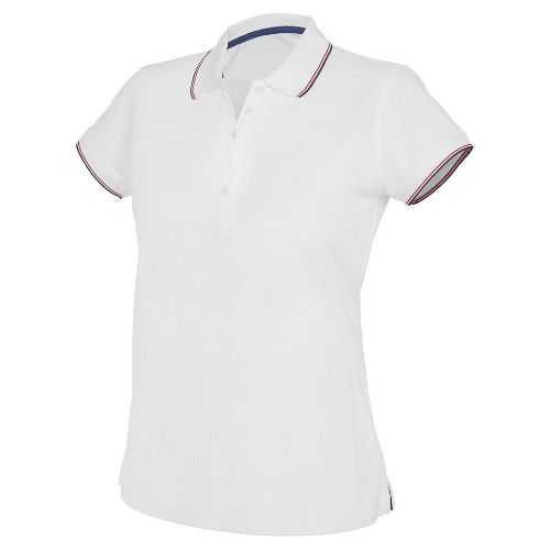 Kariban Women's Short Sleeve Polo Shirt White