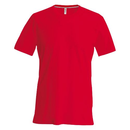 Kariban Short-Sleeved Crew Neck T-Shirt Red