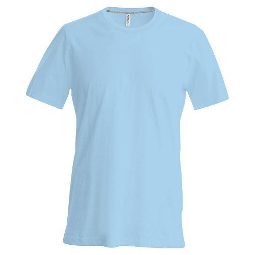 Kariban Short-Sleeved Crew Neck T-Shirt Sky Blue