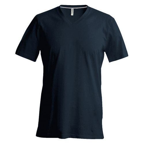 Kariban Men's Short-Sleeved V-Neck T-Shirt Dark Grey