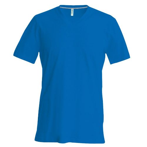 Kariban Men's Short-Sleeved V-Neck T-Shirt Royal Blue