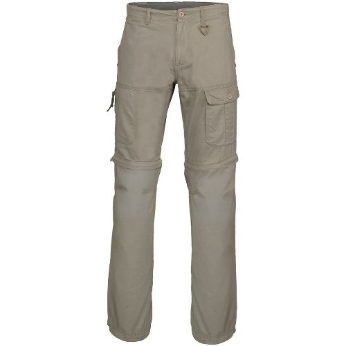 Kariban 2-In-1 Multi-Pocket Trousers Dark Beige