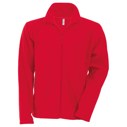 Kariban Falco Full Zip Microfleece Jacket Red