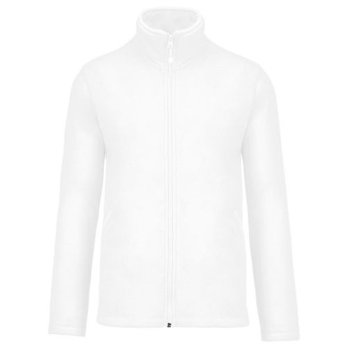 Kariban Falco Full Zip Microfleece Jacket White