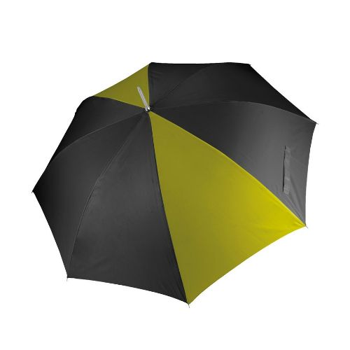Kimood Golf Umbrella Black/Burnt Lime