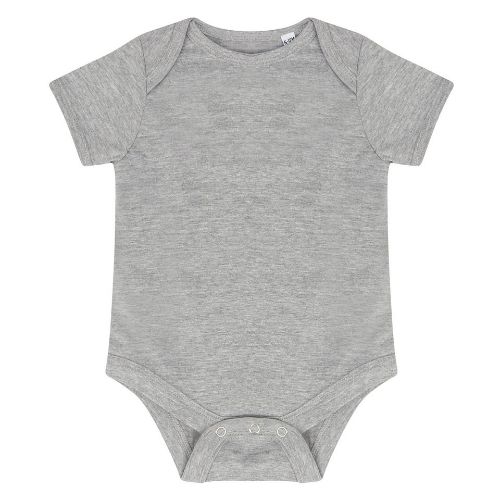 Larkwood Essential Short-Sleeved Bodysuit Heather Grey