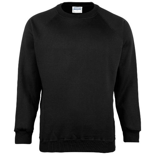 Maddins Kids Coloursure Sweatshirt Black