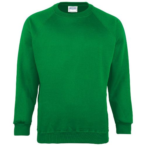 Maddins Kids Coloursure Sweatshirt Emerald