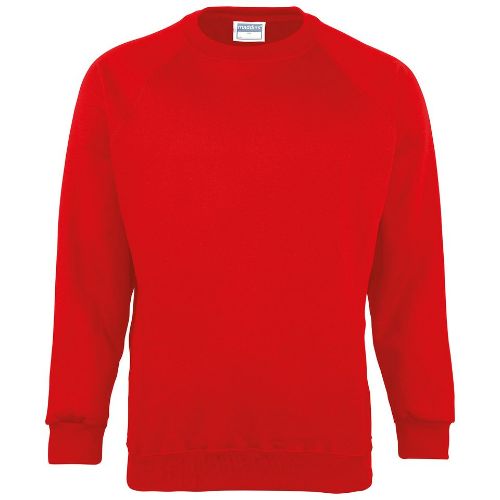 Maddins Kids Coloursure Sweatshirt Red