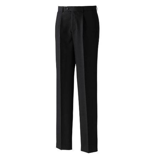 Premier Polyester Trousers (Single Pleat) Black