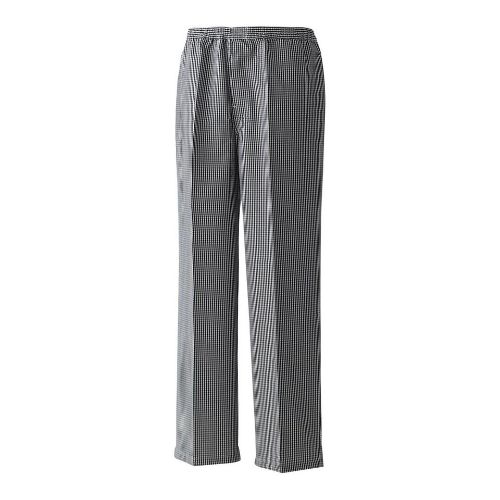 Premier Pull-On Chef’S Trousers Black/White Check