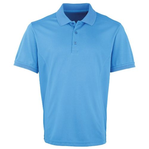 Premier Coolchecker Piqué Polo Sapphire