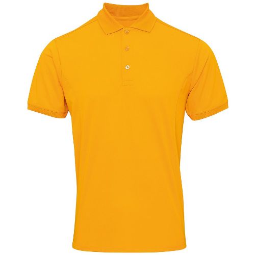 Premier Coolchecker Piqué Polo Sunflower