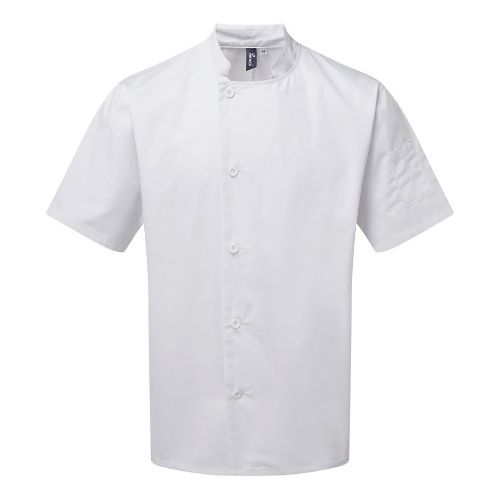 Premier Chef's Essential Short Sleeve Jacket White