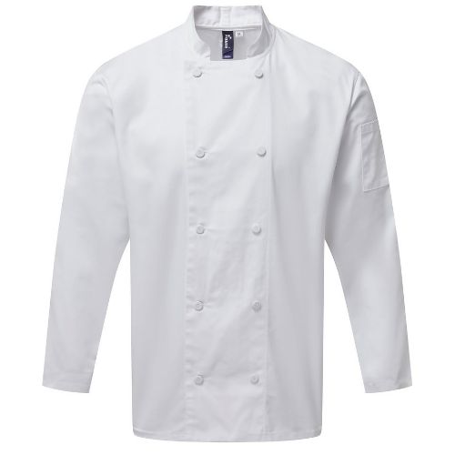 Premier Chef's Coolchecker Long Sleeve Jacket White