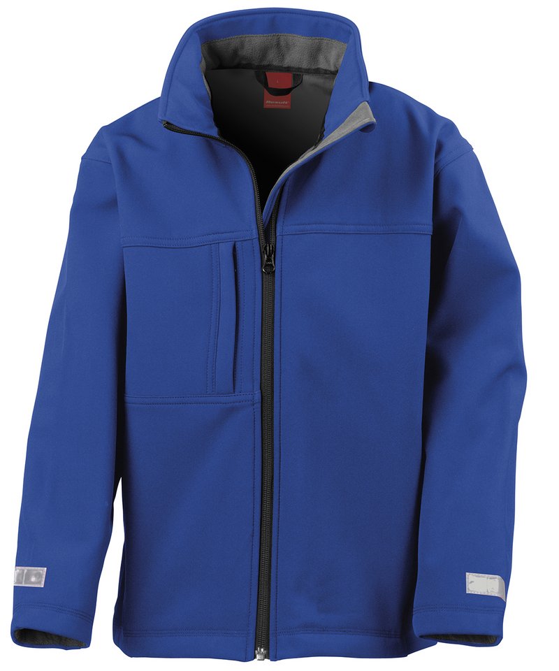 Result Junior Classic Softshell 3-Layer Jacket Royal