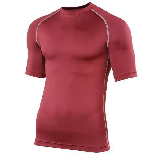 Rhino Rhino Baselayer Short Sleeve Maroon