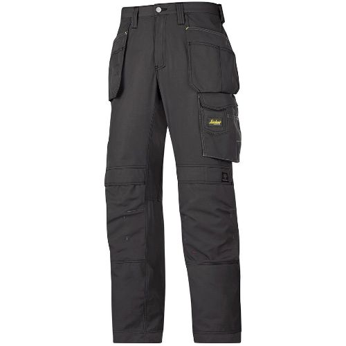 Snickers Ripstop Trousers (3213) Black/Black