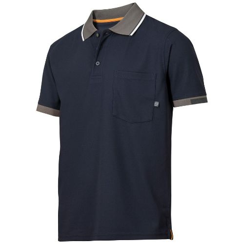 Snickers Allroundwork 37.5 Tech Short Sleeve Polo Shirt (2724) Navy