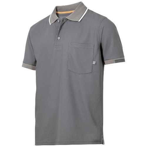 Snickers Allroundwork 37.5 Tech Short Sleeve Polo Shirt (2724) Steel Grey