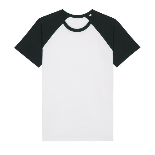 Stanleystella Catcher Unisex Short Sleeve T-Shirt (Sttu825) White/Black