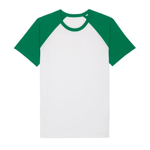 Stanleystella Catcher Unisex Short Sleeve T-Shirt (Sttu825) White/Varsity Green