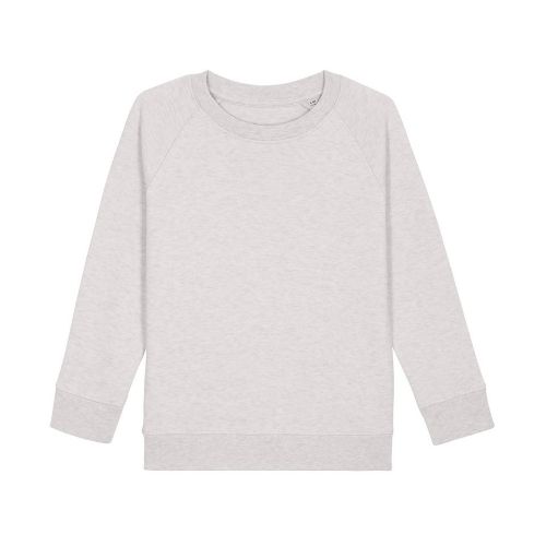 Stanleystella Kids Mini Scouter Iconic Crew Neck Sweatshirt (Stsk916) Cream Heather Grey