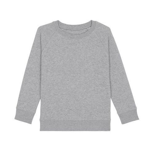 Stanleystella Kids Mini Scouter Iconic Crew Neck Sweatshirt (Stsk916) Heather Grey