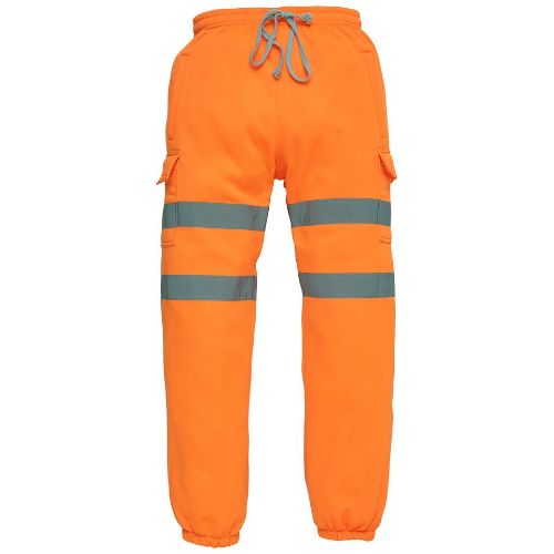 Yoko Hi-Vis Jogging Pants (Hv016T) Orange
