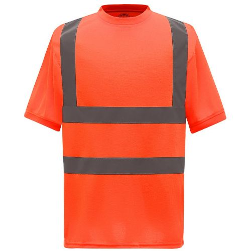 Yoko Hi-Vis Short Sleeve T-Shirt (Hvj410) Orange