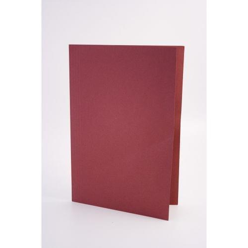 Guildhall Square Cut Folders Manilla Foolscap Red PK100