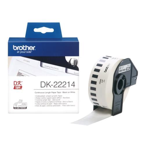 Brother DK22214 Continuous Paper Roll 12mmx30m