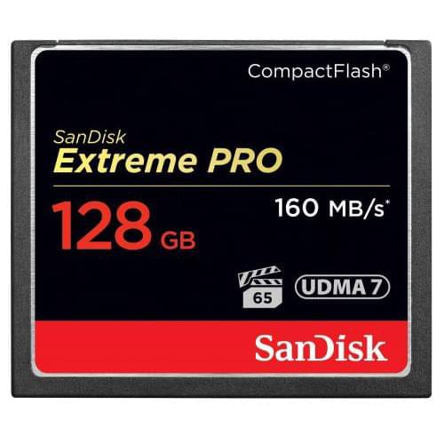 Sandisk 128GB Extreme Pro CF 160MBs