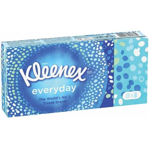 Kleenex Everyday Tissues Pocket Pack (Pack 8)