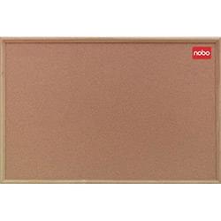 Nobo Classic Noticeboard Cork 600x900mm Oak 37639003