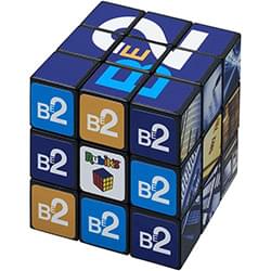 Rubik's Cube with branding on all sides